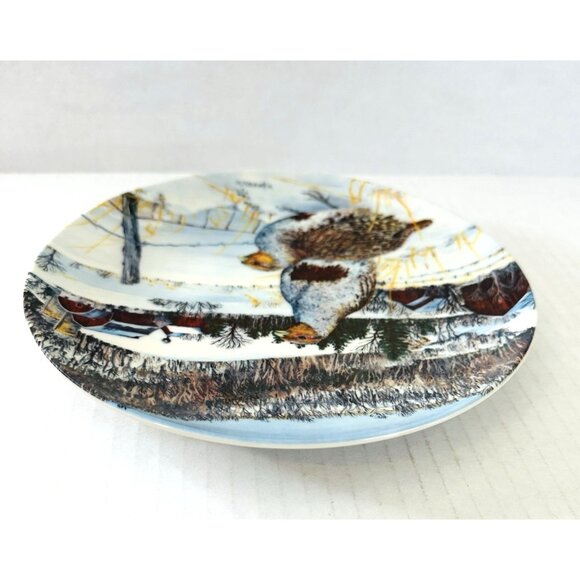 1987 The Gray Partridge Collectors Plate Knowles Wayne Anderson #516A 8 1/2” COA - Picture 5 of 16